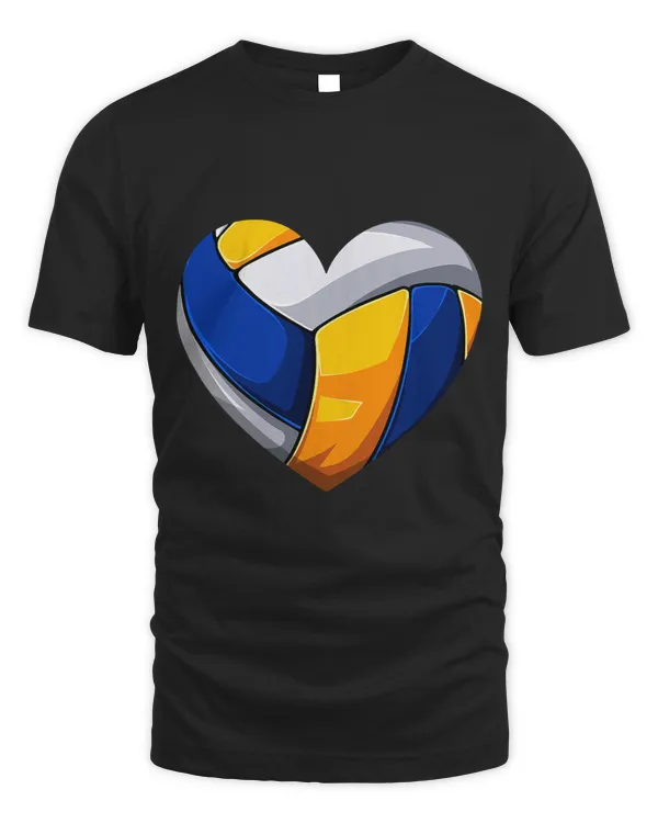 Valentines Day Volleyball Lovers Love Hearts Matching Couple