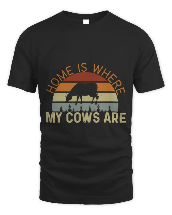 Cow Farm Home Is Where My Cows Are
