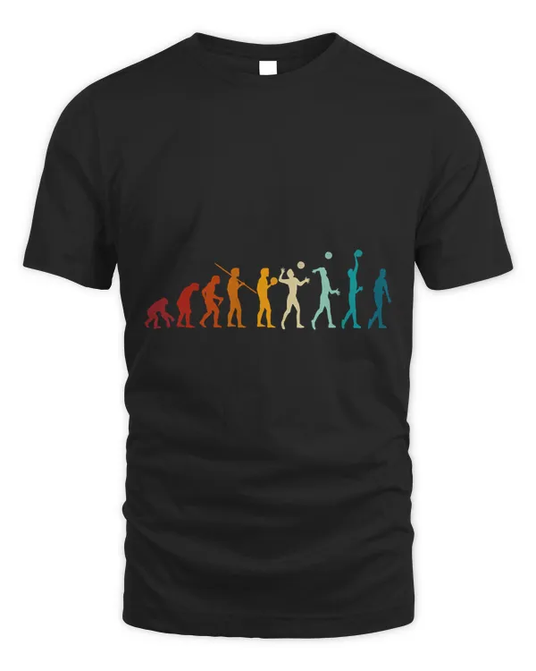 Evolution of Volleyball Funny Volleyball Lover Evolving