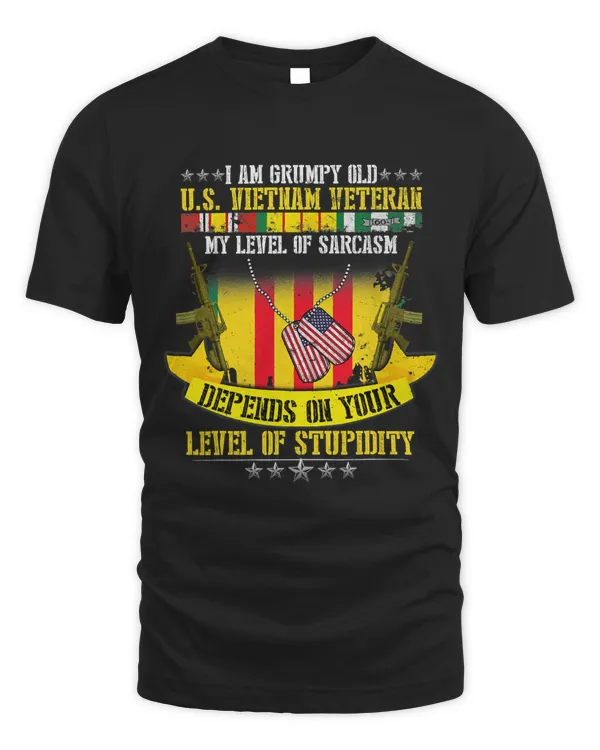 Grumpy Old Vietnam Veteran Us Veterans Day 194