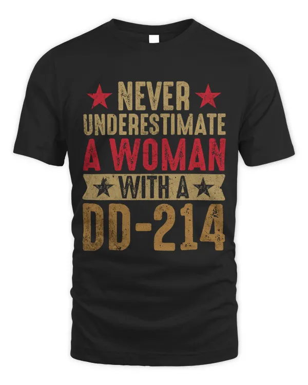 Women With DD214 Female Veterans Day Gift 40