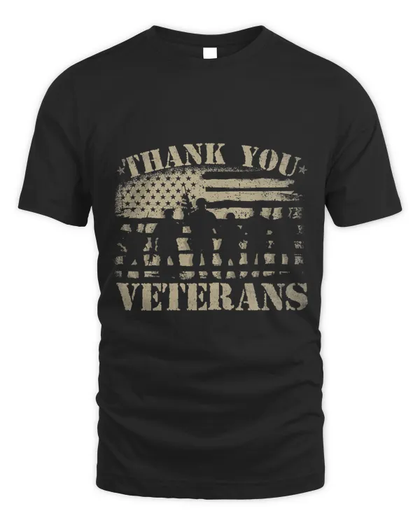 Thank You Veterans shirts Veteran Day Boots Dogtag USA Flag 348