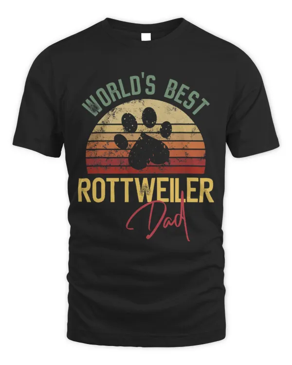 Cute Rottweiler Worlds Best Rottweiler Dad Cute Rottweiler Worlds Best Rottweiler Dad