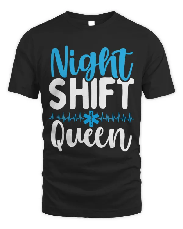Cute Ambulance Night Shift Queen Ambulance Tech Healthcare EMT Paramedic