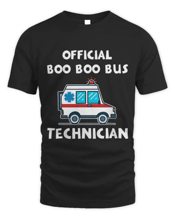 Cute Ambulance Official Boo Boo Bus Technician