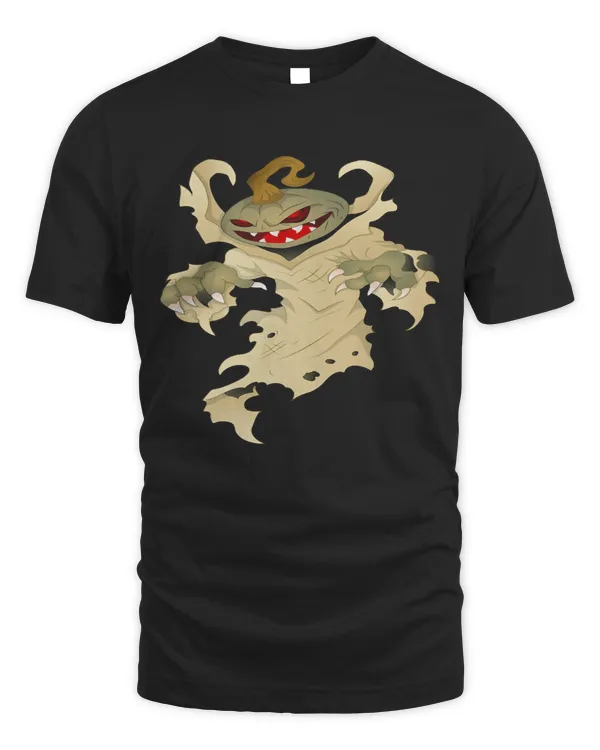 Halloween T- Shirt Monster Pumpkin T- Shirt
