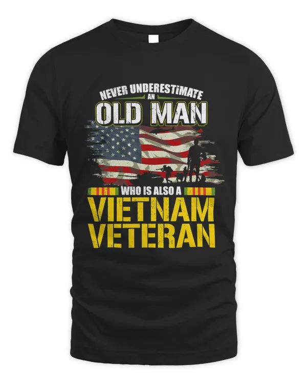 Never Underestimate an OLD MAN Vietnam Veteran 64
