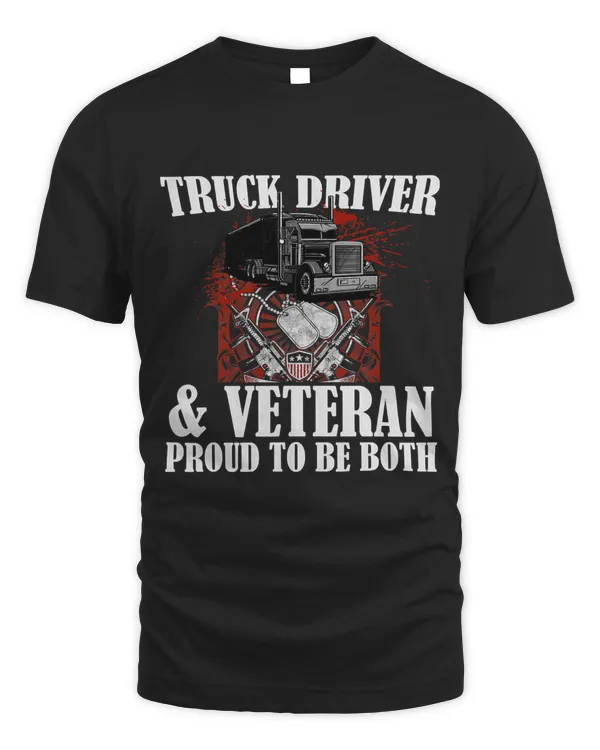 Truck Driver and Veteran, Proud to be both, Trucker 309