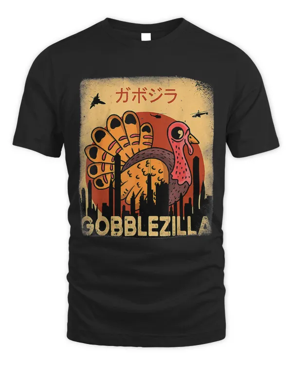 Gobblezilla Turkey Thanksgiving Aesthetic Japanese 185