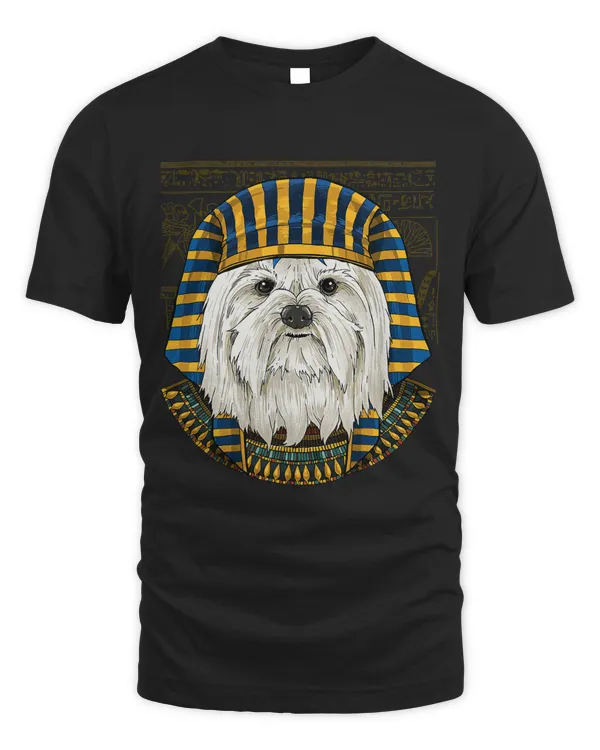 Maltese Egyptian Pharaoh Historian Archaeologist Dog 128
