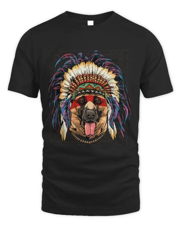 Indian German Shepherd Native American Indian Dog Lovers 416