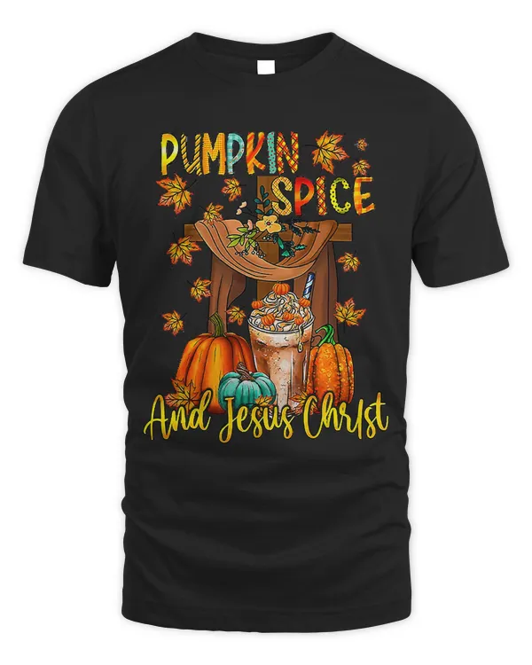 Fall Autumn Season Pumpkin Spice And Jesus Christ 190