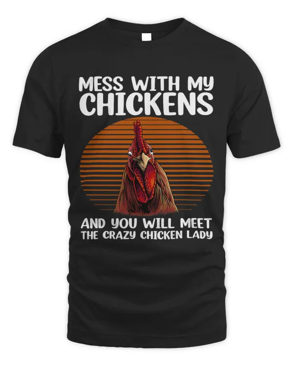 Cool Chicken For Women Girls Mom Chicken Farmer Whisperer22