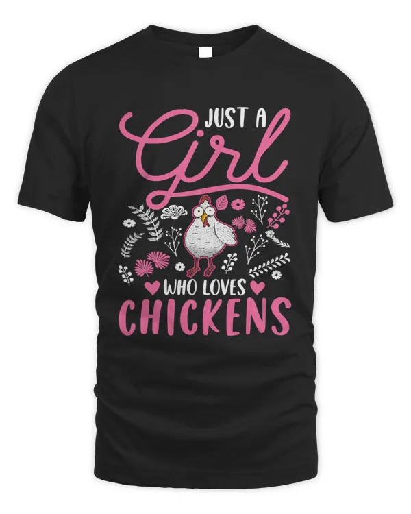 Just a girl who loves Chickens Girl Farmer226