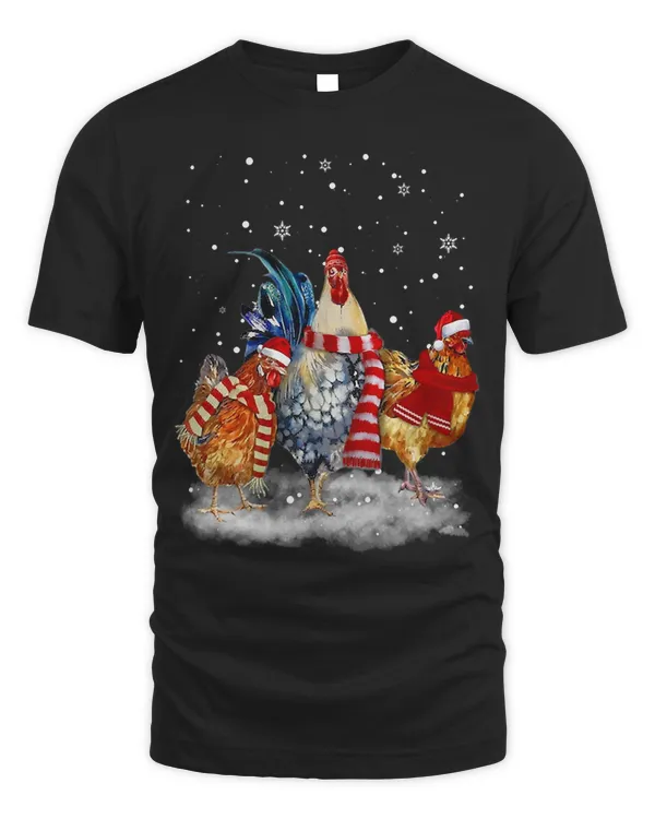 Family Chicken Scarf Winter Christmas Hat Santa Xmas Snow191