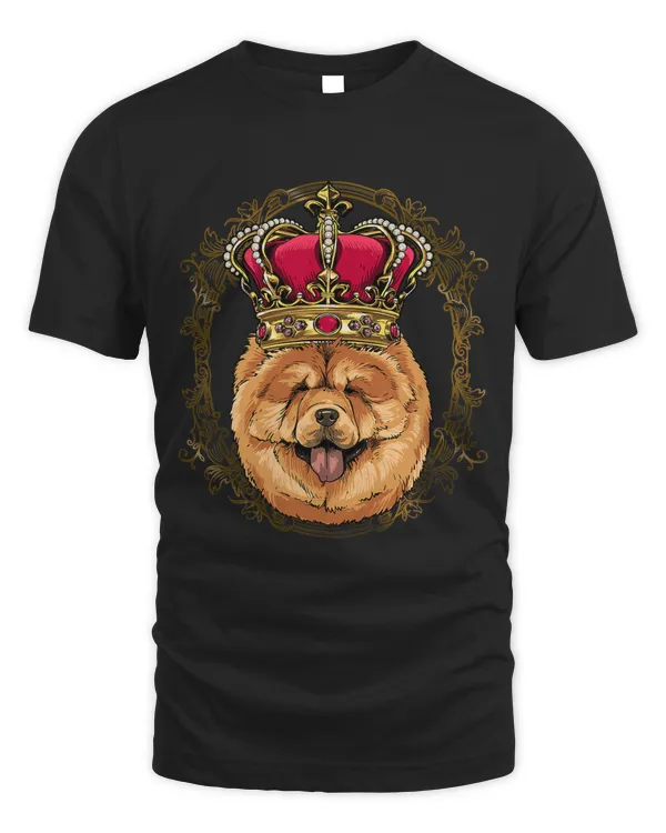 King Chow Chow Wearing CrownQueen Chow Chow Dog 505
