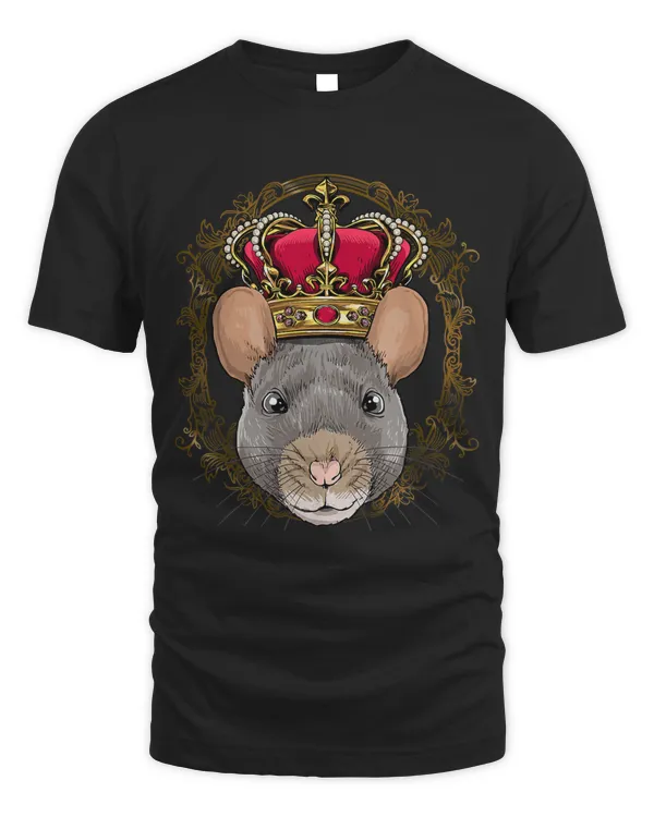 King Rat Wearing CrownQueen Rat Animal 338