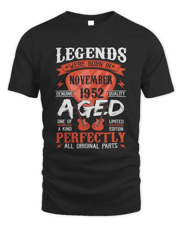 Legends Were Born in NovemberGuitar Pick Guitarist