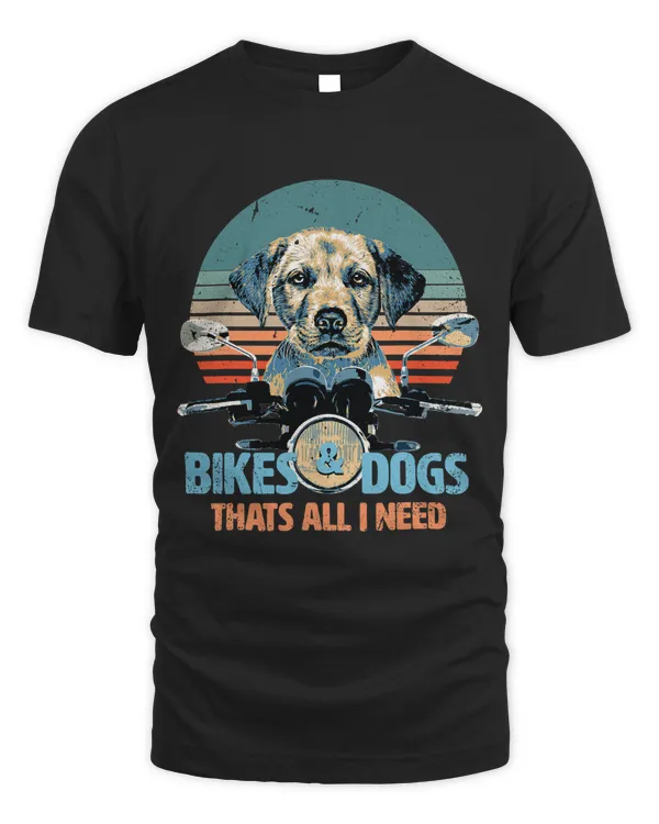 Bikes Dogs Cute Labrador Puppy Driving Motorcycle 195