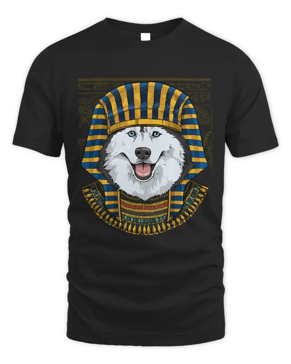 Siberian Husky Egyptian Pharaoh Historian Archaeologist Dog 88
