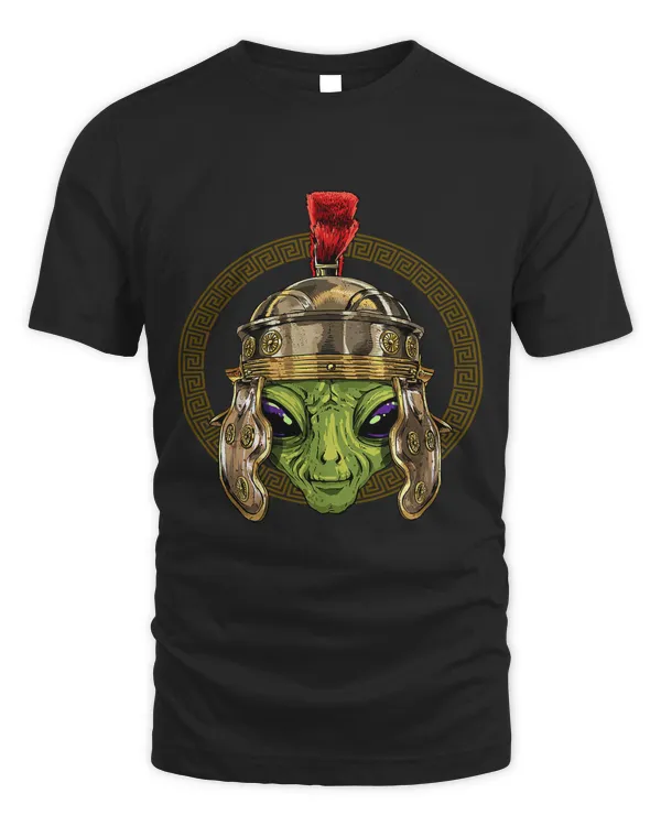 Alien in Roman Helmet Centurion Legionnaire Alien Lover 233