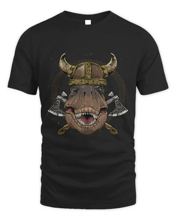 Viking TRex with Viking Helmet Mjolnir Axes 256