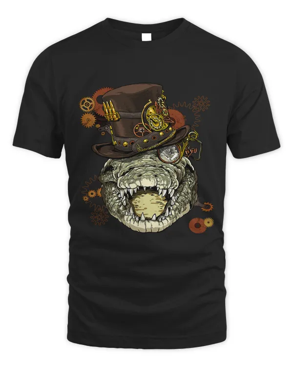 Steampunk Crocodile Steampunk Animal Crocodile Lovers 52