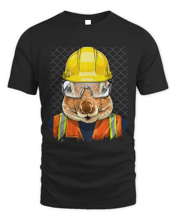 Squirrel Construction Worker Wildlife Squirrel Rodent Animal 229