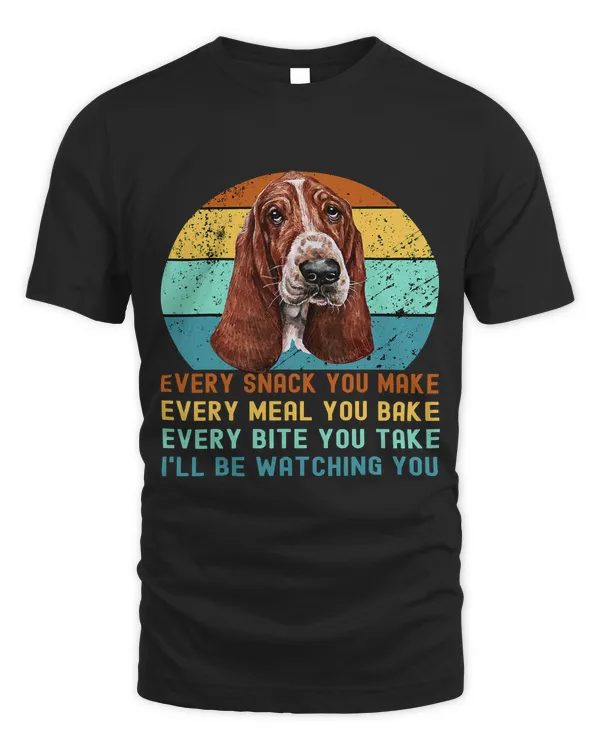 Basset Hound Dog Every Snack you Make174
