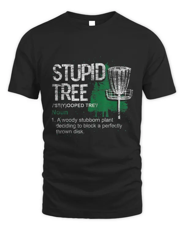Definition Stupid Tree Funny Disc Golf Player Gift Disc Golf