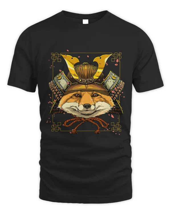Samurai Fox Warrior Samurai Fox Lovers For WomenMen 204