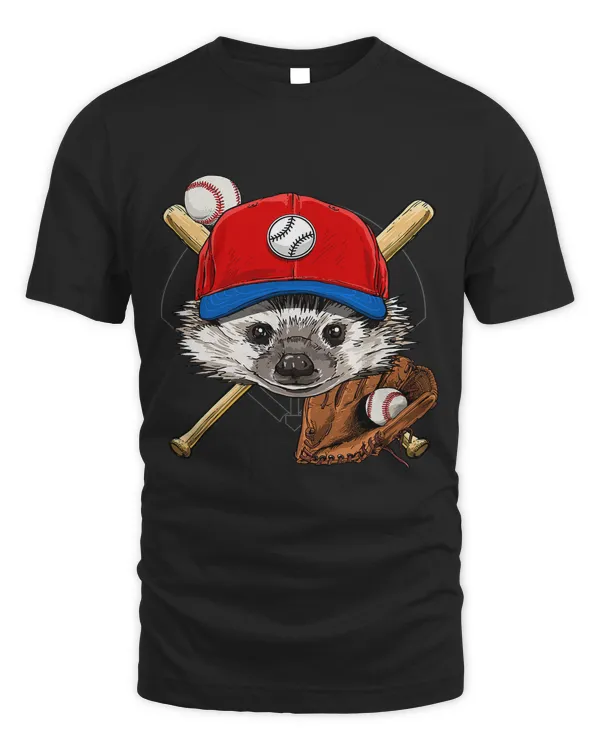 Baseball Player Hedgehog Pitcher Catcher Baseball Coaches283