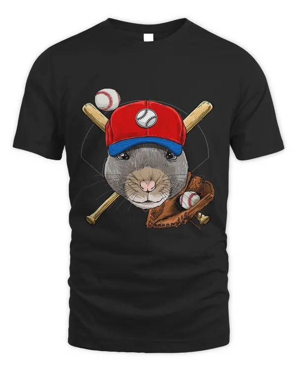 Rat Baseball Rat Lovers Baseball Player 114