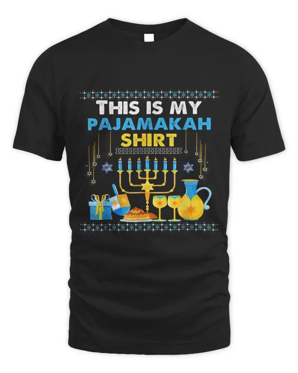 This Is My Hanukkah Pajamakah Hanukkah Funny Pajama233
