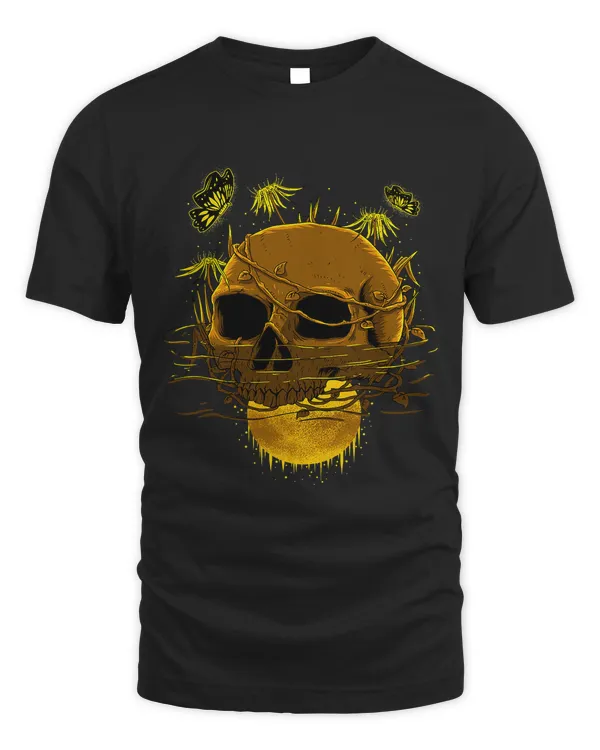 Gothic Skull Occult Mystic Ethernity Heavy Metal 416