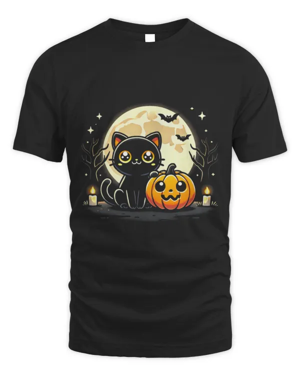 Cute Cat Spooky Cat and Pumpkin Duo halloween 3 Cute Cat Spooky Cat and Pumpkin Duo halloween 3