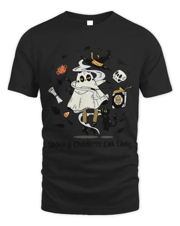 Cute Cat Spooky Childless Cat Lady Witch Halloween Cats Ghost Witchy Cute Cat Spooky Childless Cat Lady Witch Halloween Cats Ghost Witchy