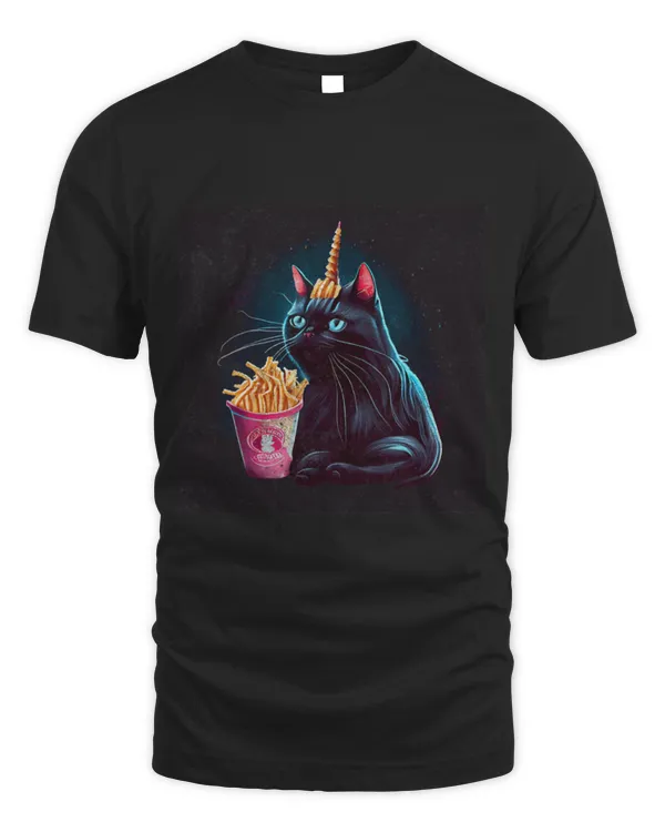Cute Cat Unicorn French Fries Cute Cat Unicorn French Fries