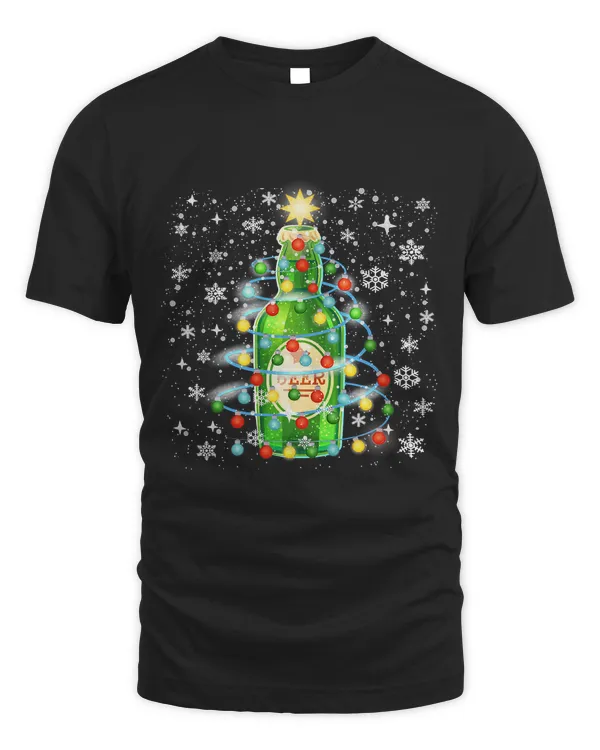 Funny Christmas Beer Tree Christmas Drinking Xmas70