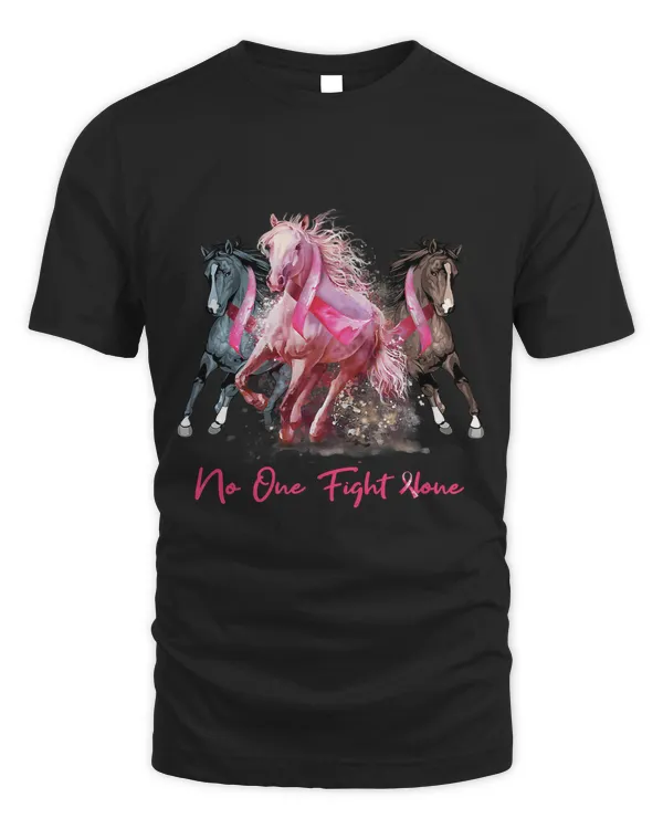 Horse With Breast Cancer Awareness Womens Breast Cancer 166