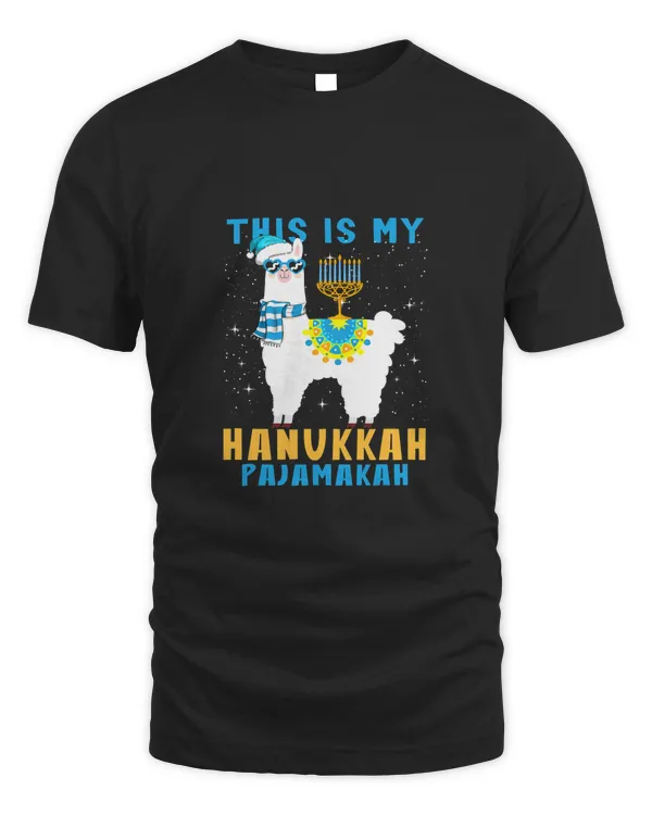 Hanukkah Llama This Is My Hanukkah Pajamakah Pajama 223