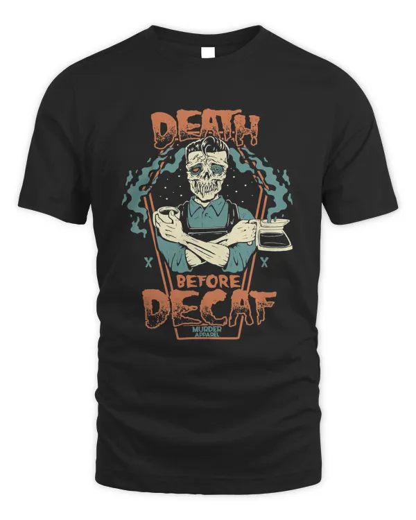 Coffee Addict Zombie Corpse Spooky 114