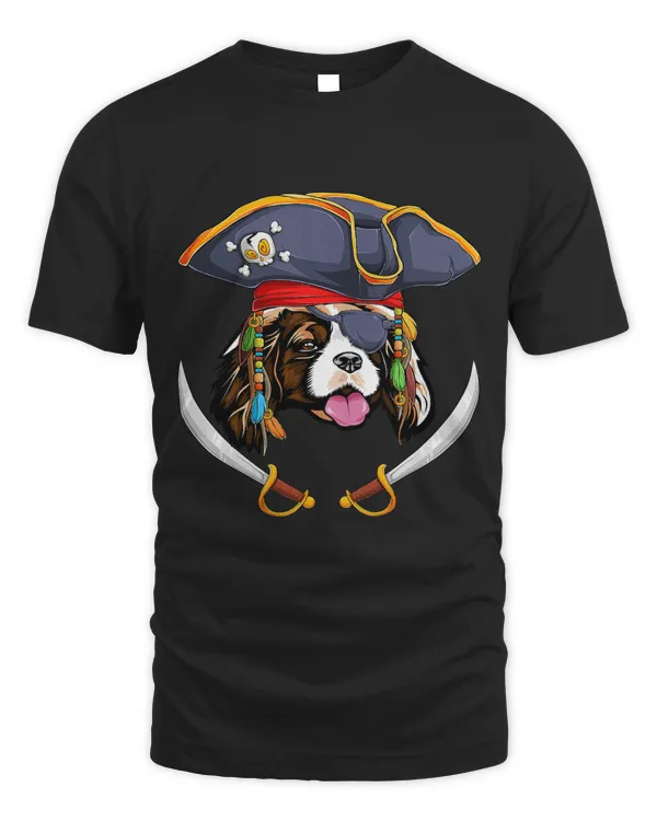 Cavalier King Charles Spaniel Pirate Funny 17