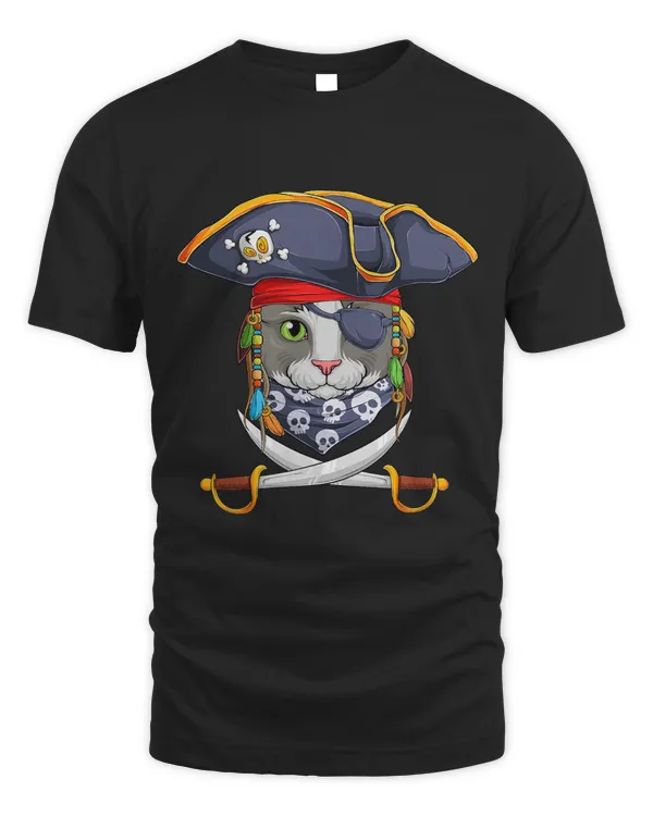 Cat Pirate Funny Kitten Cat Dad Mom 58