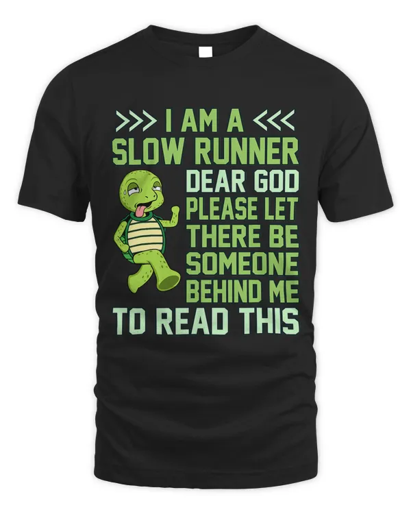 Turtle Im A Slow Runner Turtle Half Marathon Running Lover Graphic Ocean
