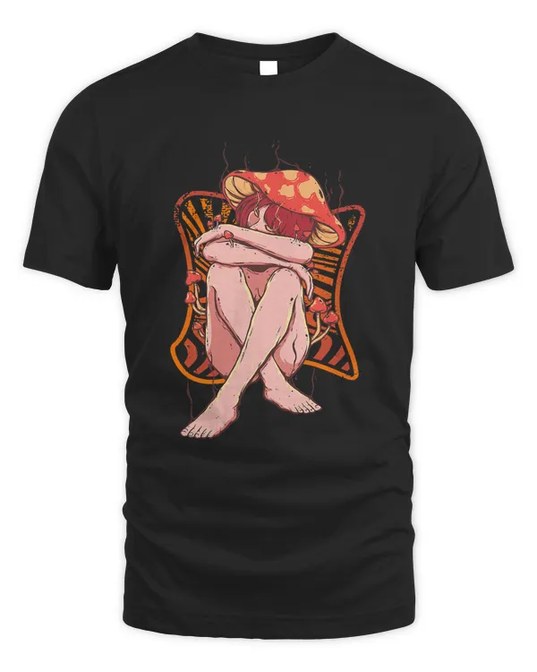 Mushroom Lady Cottagecore Shroom Foraging Mushroom Lover 545