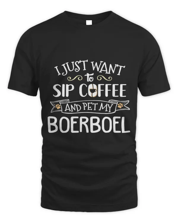 Boerboel Design Gift Sip Coffee Pet My Dog!