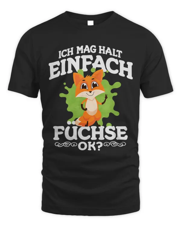 Cute Fox Ich Mag Halt Einfach Foxes