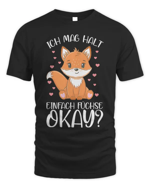 Cute Fox Ich Mag Halt Einfach Foxse Sweet Fox Saying