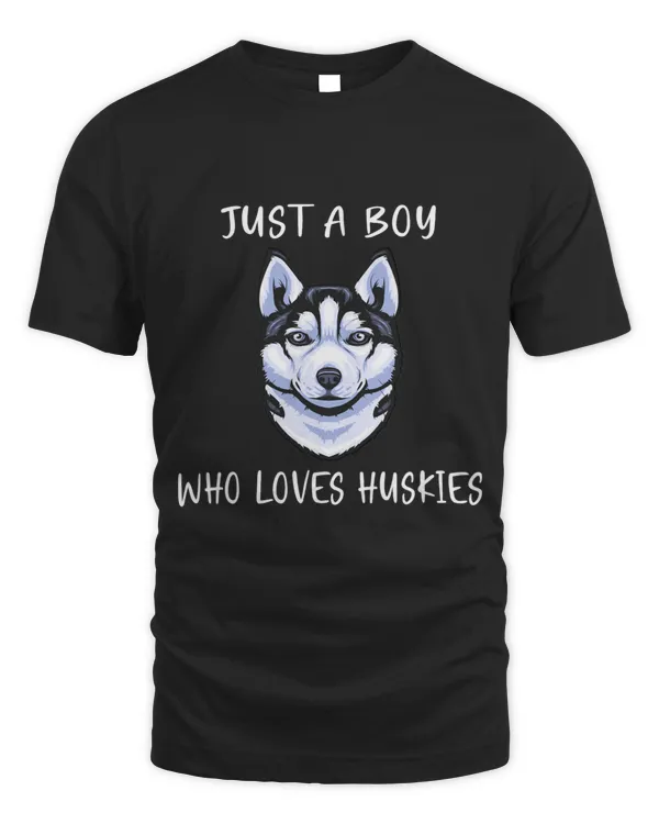 Siberian Husky Puppy Just a Boy Who Loves Husky